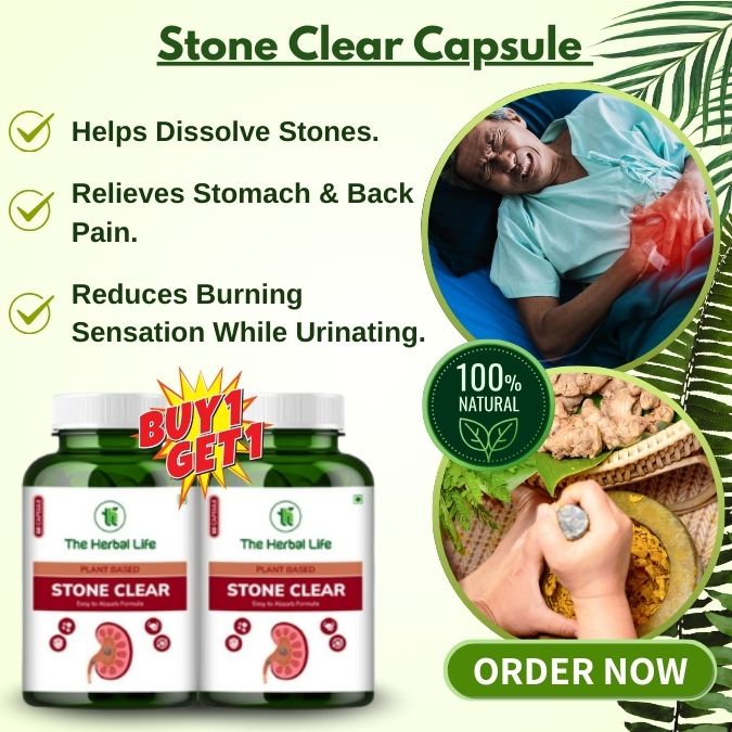Stone Clear | Natural Kidney Stone Support (Pack of 2)