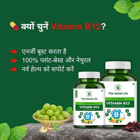 Vitamin B12 Plant Based | 2 Month full Course