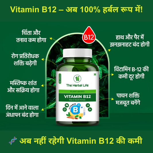 Vitamin B12 Plant Based | 2 Month full Course