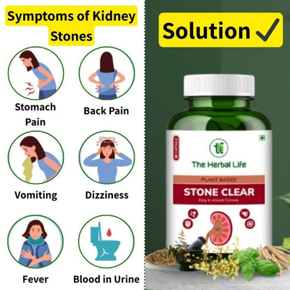 Stone Clear | Natural Kidney Stone Support (Pack of 2)